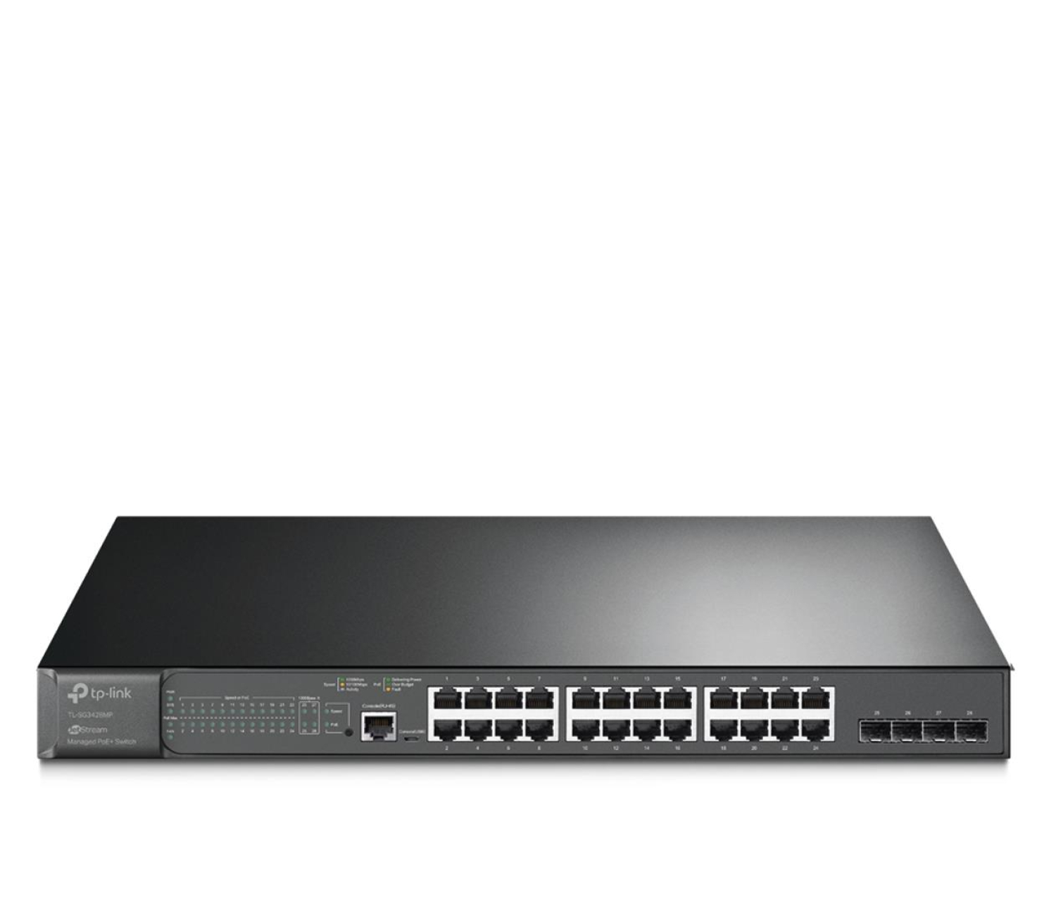 TP-Link 28p TL-SG3428MP (24x1000Mbit PoE+, 4xSFP)