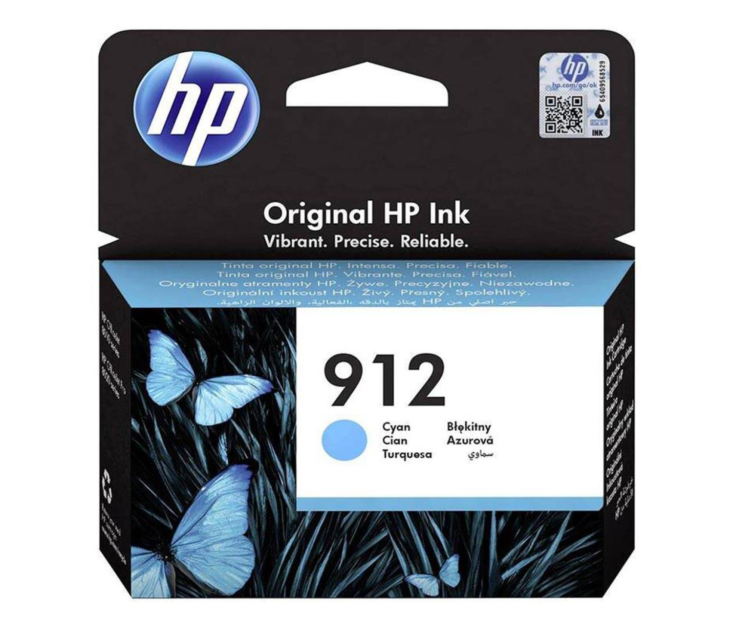 HP 912 cyan do 315str. Instant Ink