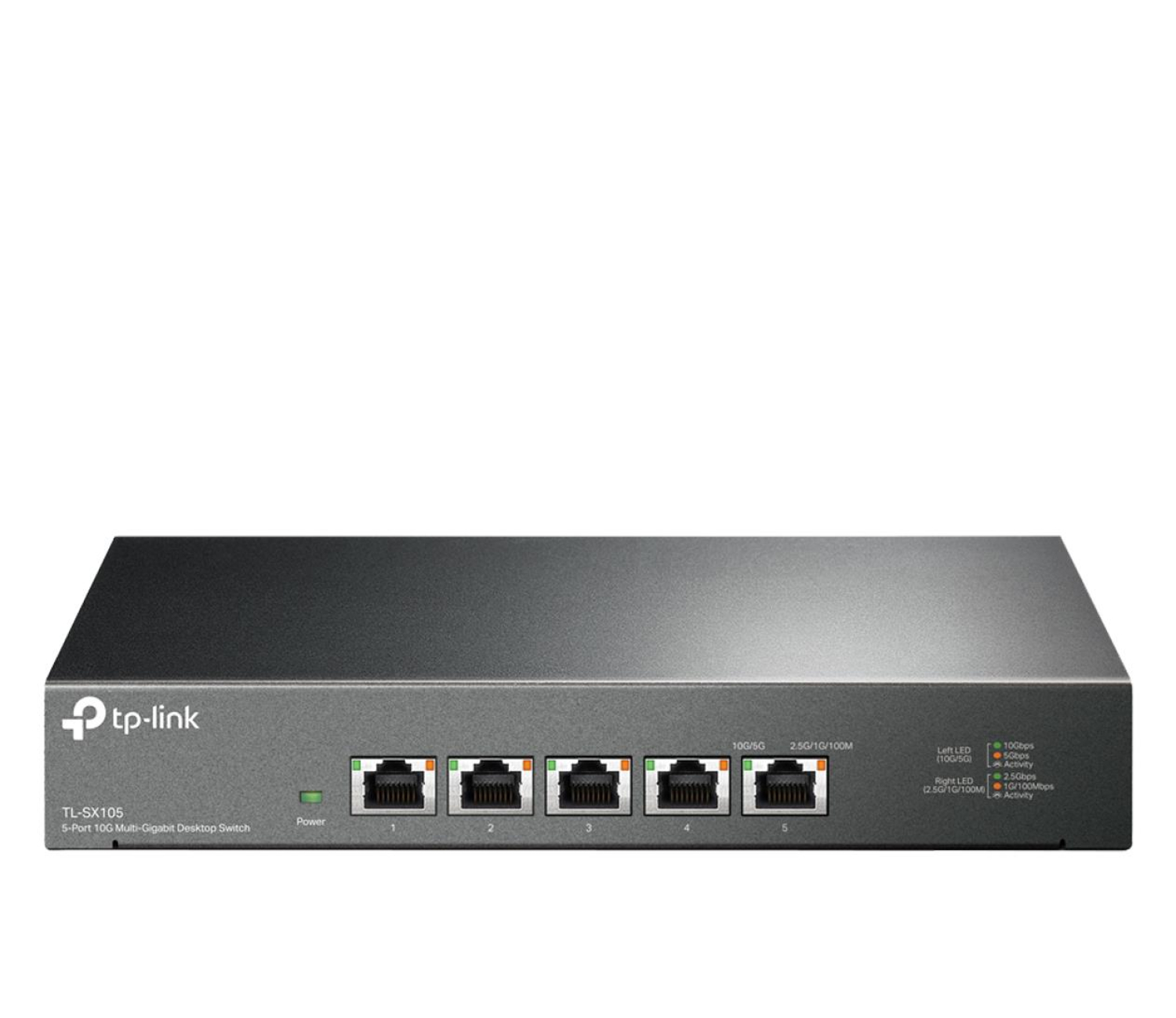 TP-LINK Przełącznik SX105 Switch Desktop 5x10GE