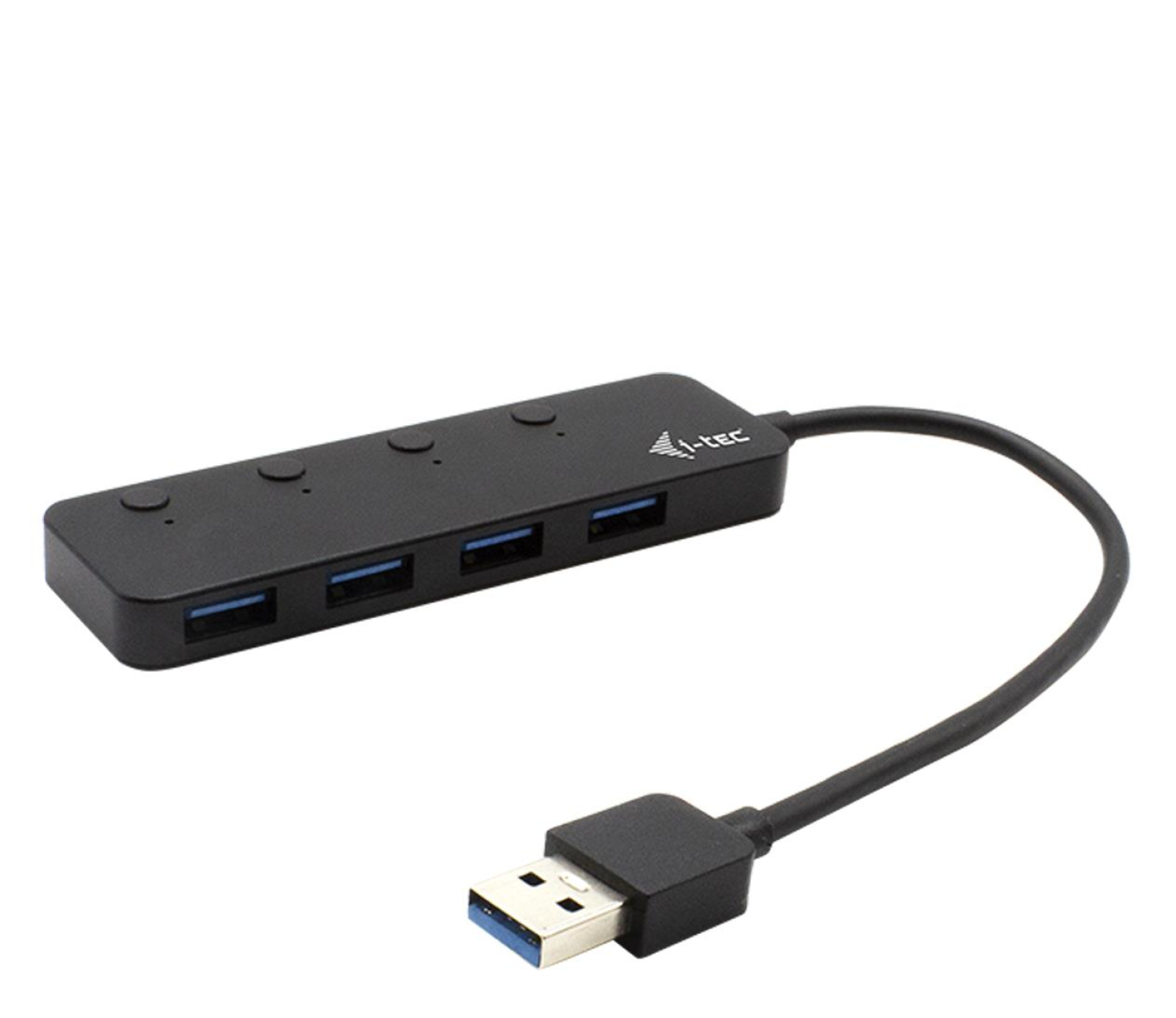 i-tec USB 3.0 Metal HUB 4x USB 3.0 wyłącznik portów