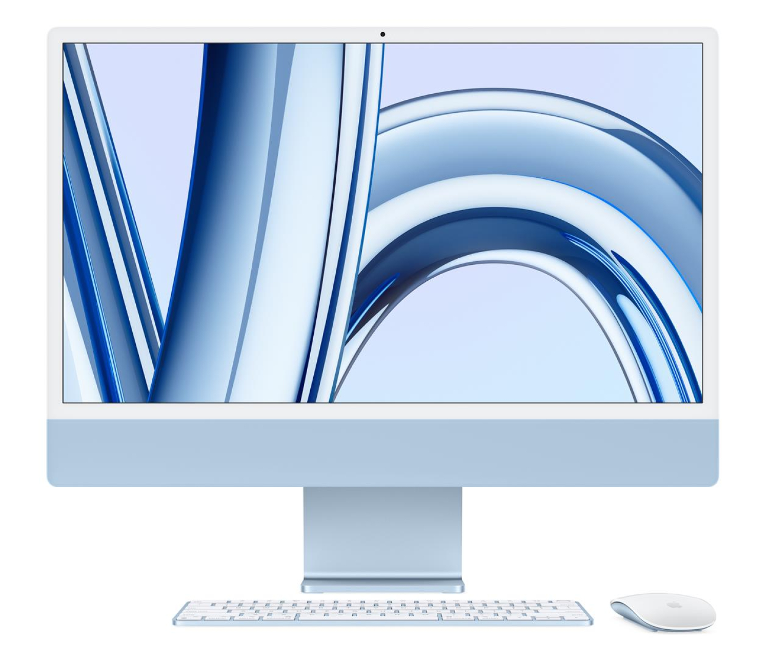 Apple iMac 24 M3/8GB/256/MacOS Retina 4,5K Niebieski 8R GPU