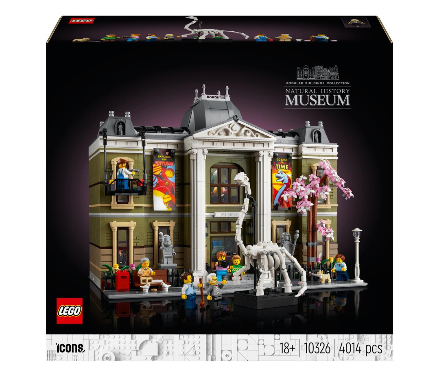 LEGO Icons 10326 Muzeum Historii Naturalnej