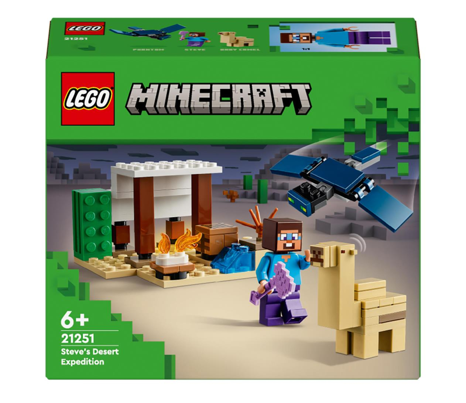 LEGO Minecraft 21251 Pustynna wyprawa Steve’a