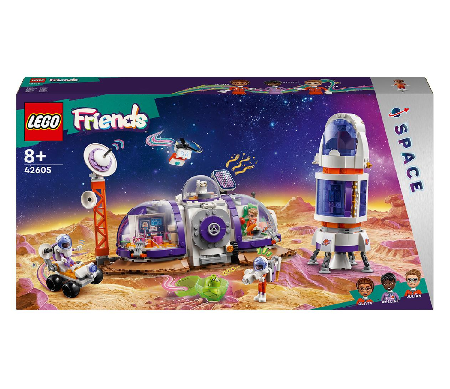 LEGO Friends 42605 Stacja kosmiczna i rakieta