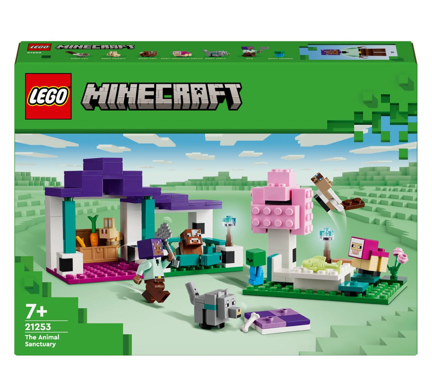 LEGO Minecraft 21253 Rezerwat zwierząt