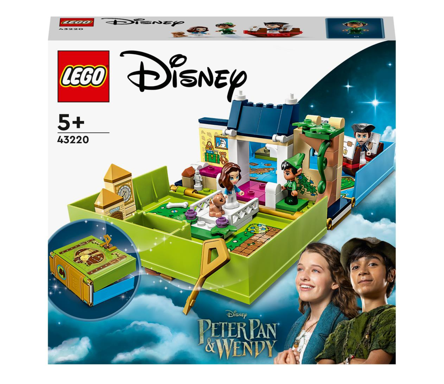 LEGO Disney 43220 Książka z przygodami Piotrusia Pana i Wendy