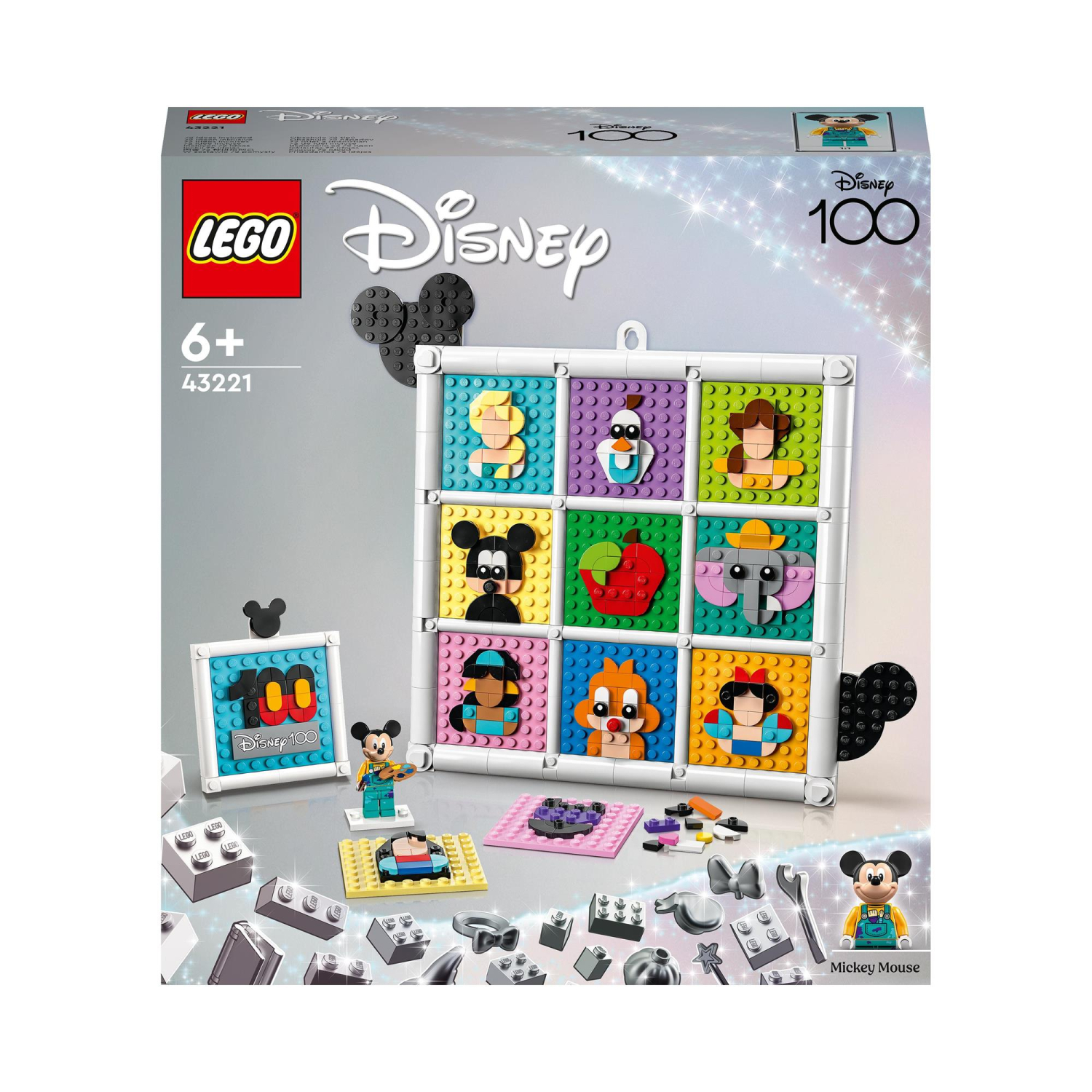 LEGO Disney 43221 100 lat kultowych animacji Disneya