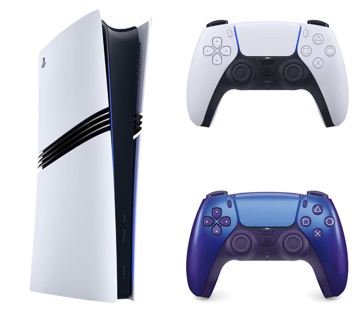 Sony PlayStation 5 Pro + DualSense - Chrome Indigo