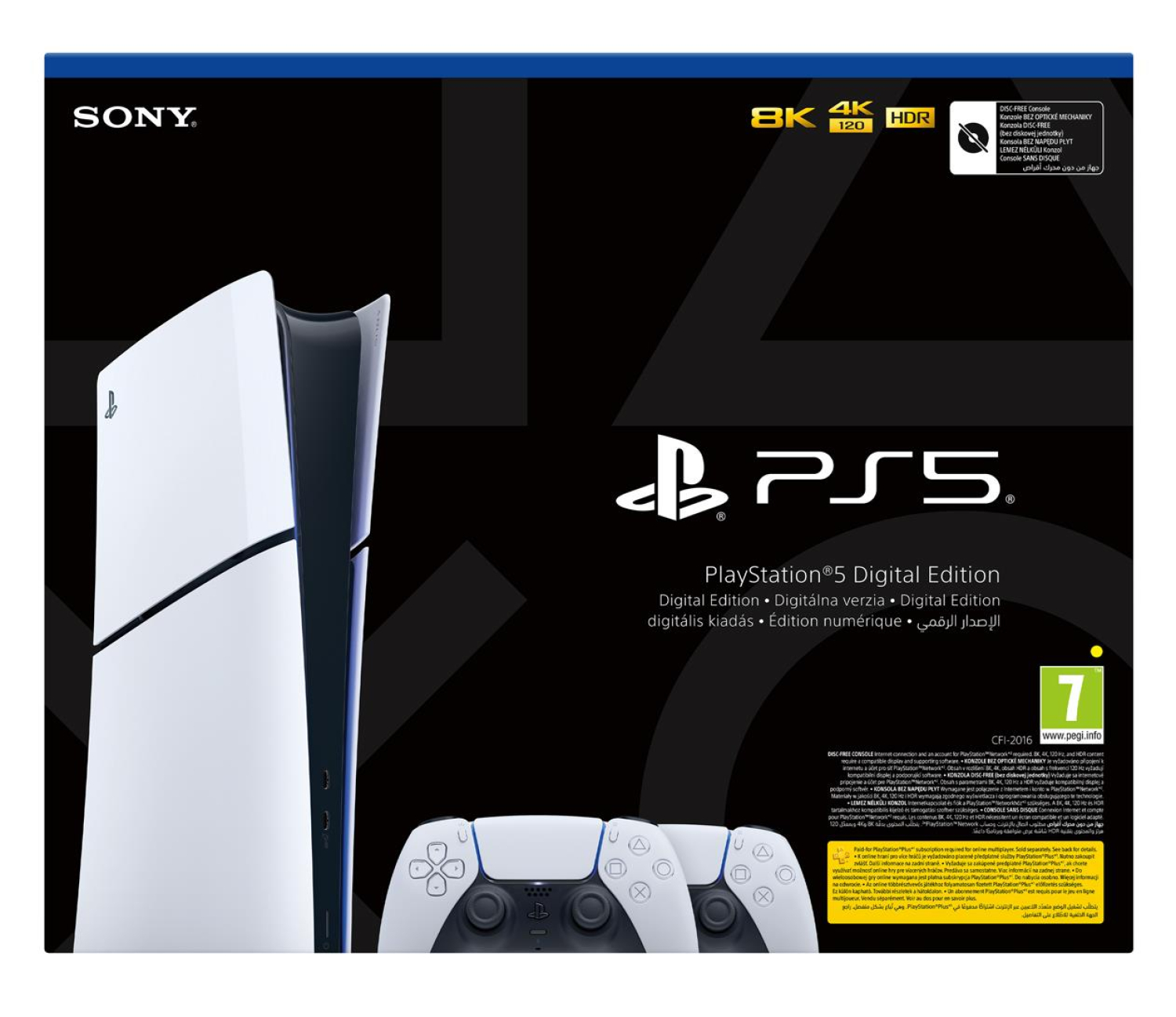 Sony PlayStation 5 Slim Digital + DualSense White