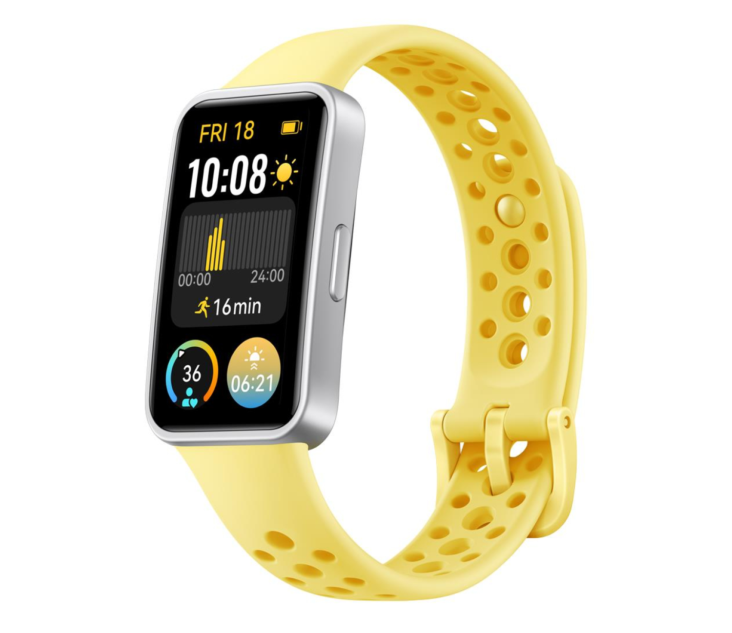 Huawei Band 9 żółto-srebrny