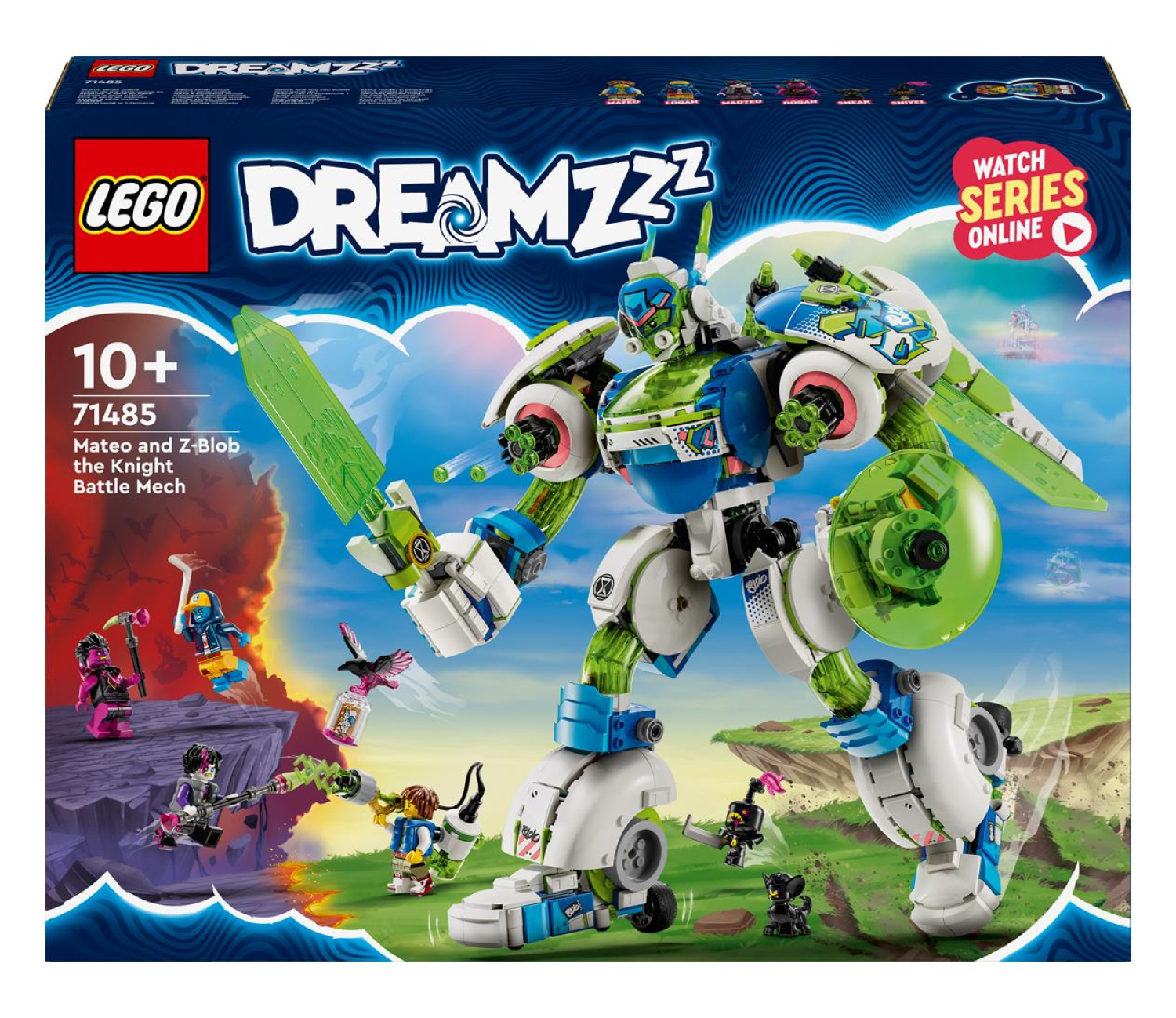 LEGO DREAMZzz 71485 Mech-rycerz Mateo i Z-Bloba
