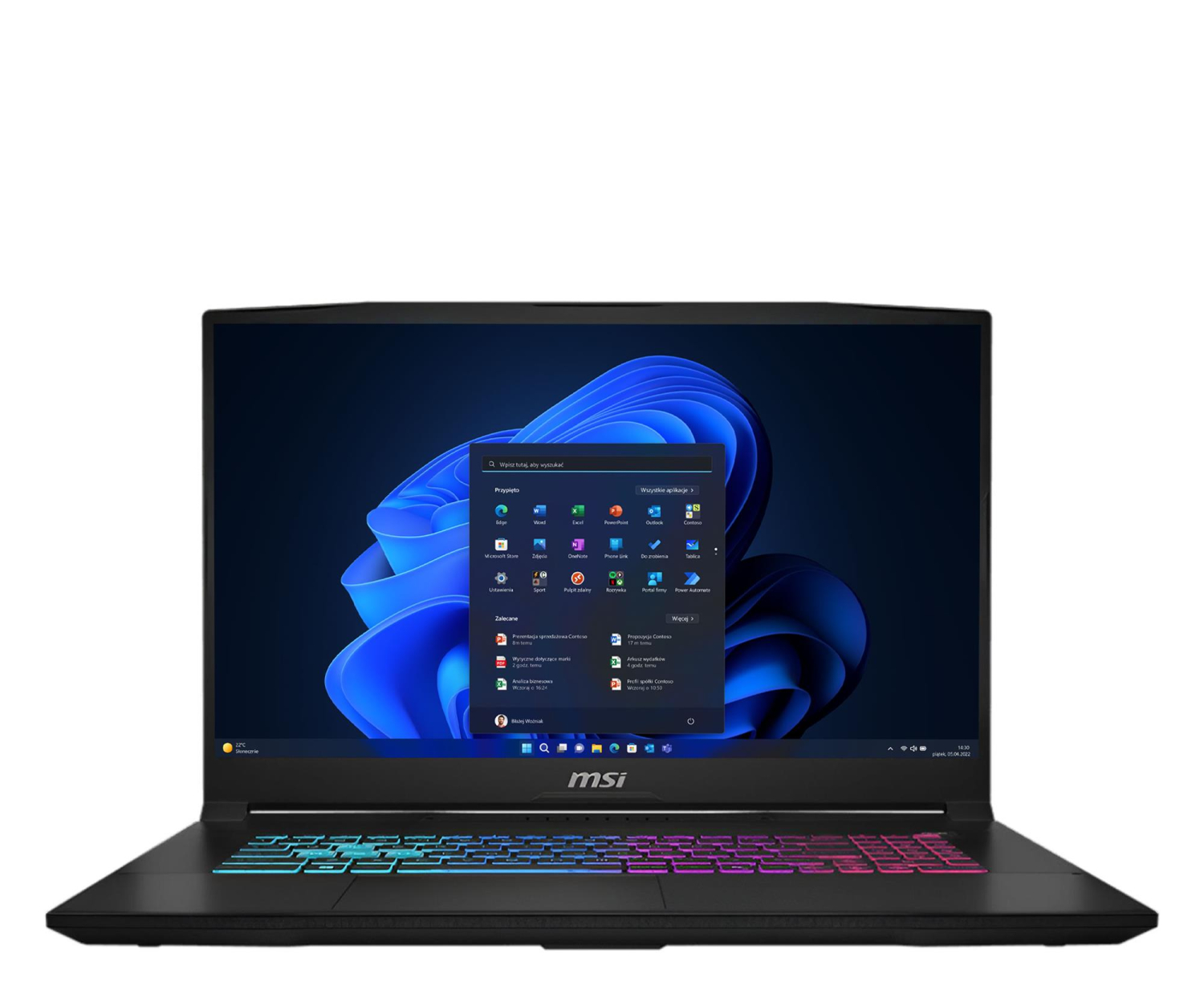 MSI Katana 17 HX i7-14650HX/32GB/512/Win11X RTX5060 144Hz