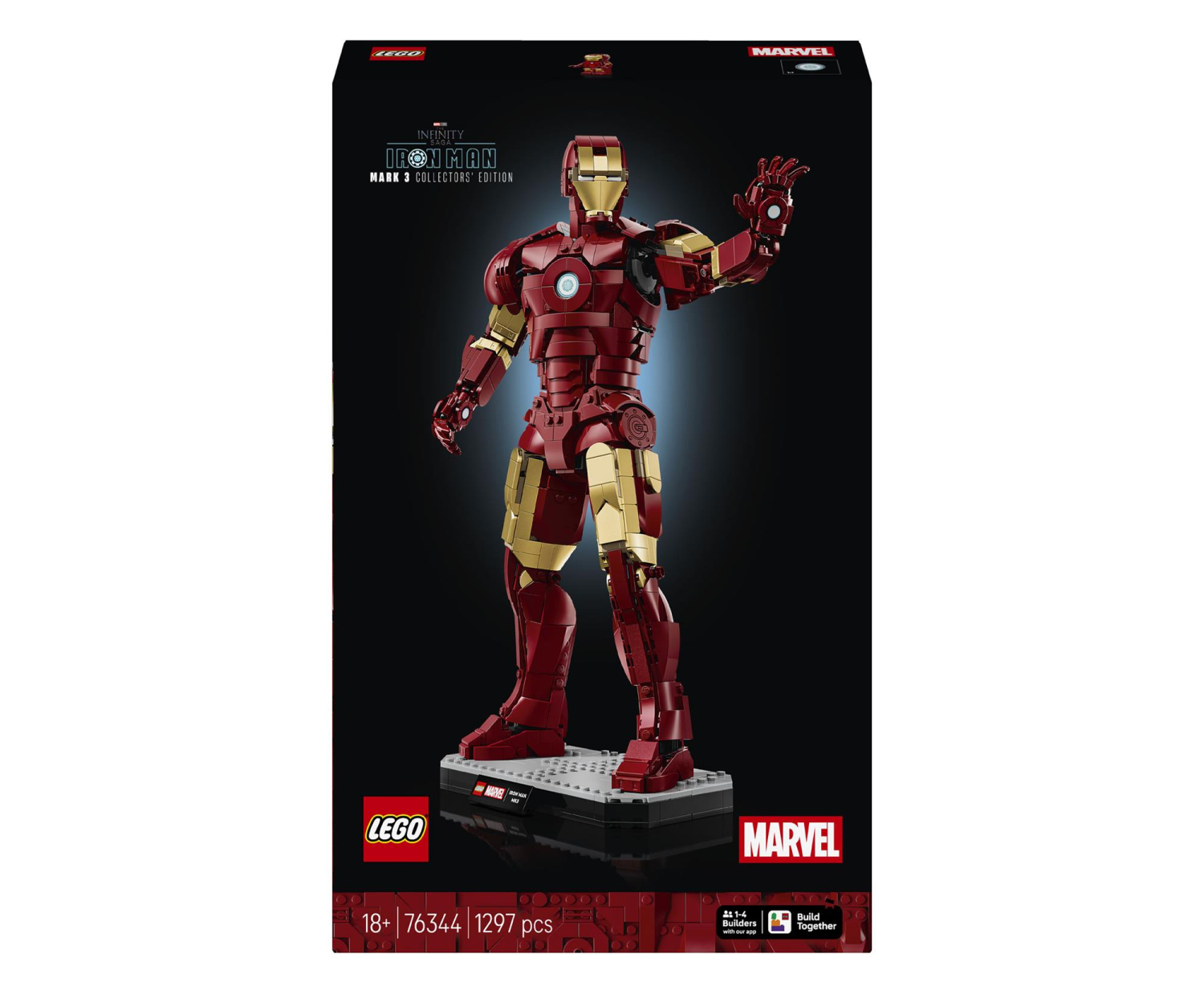 LEGO Marvel 76344 Iron Man Mark 3 — edycja kolekcjonerska