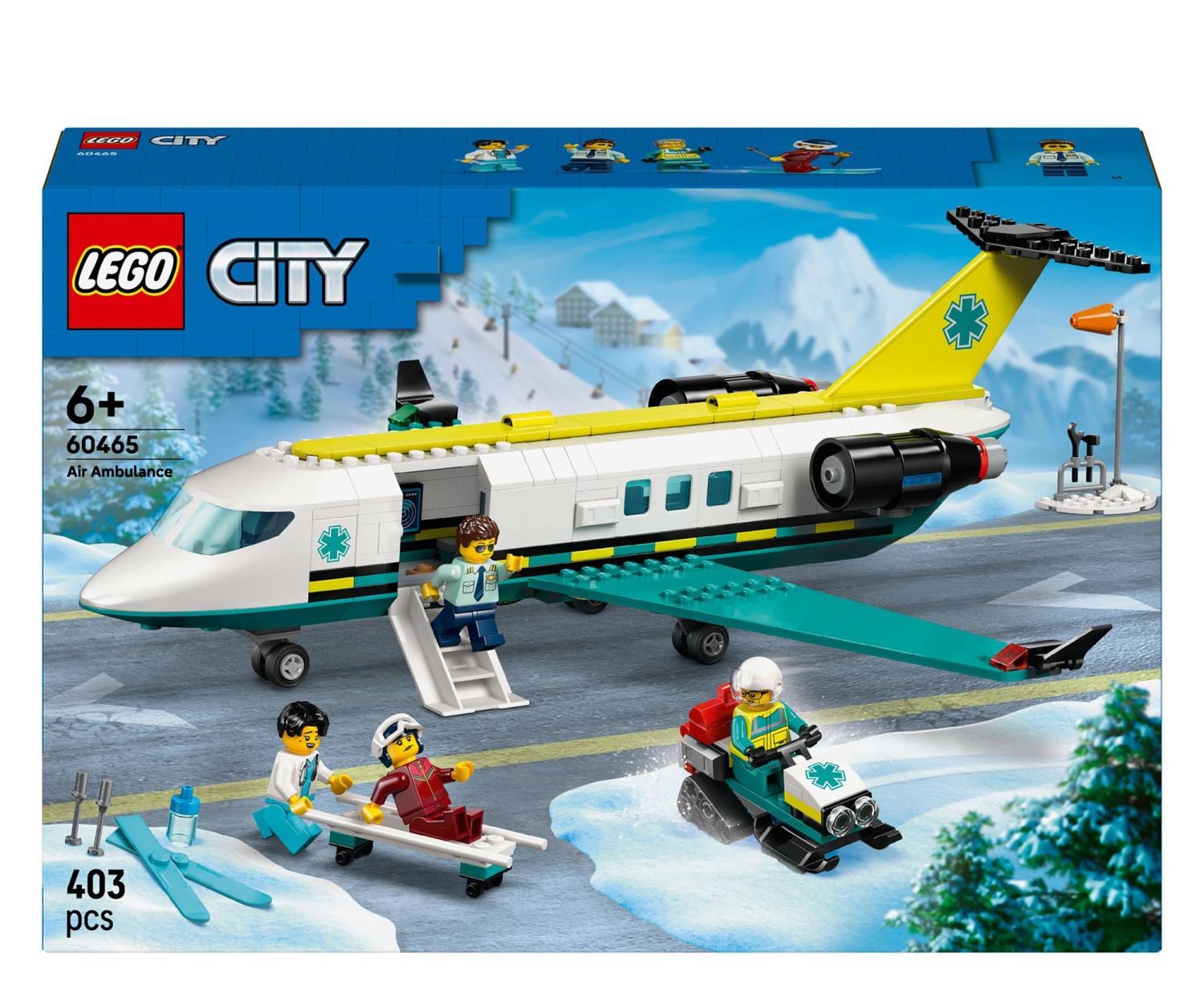 LEGO City 60465 Samolot pogotowia ratunkowego