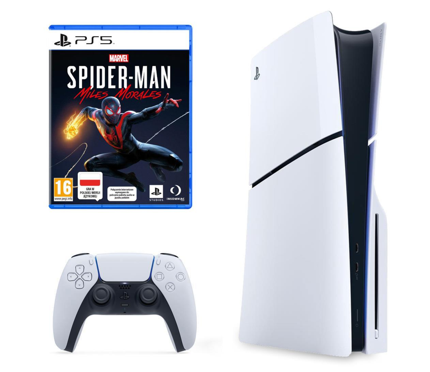 Sony PlayStation 5 Slim + Spider-Man Miles Morales