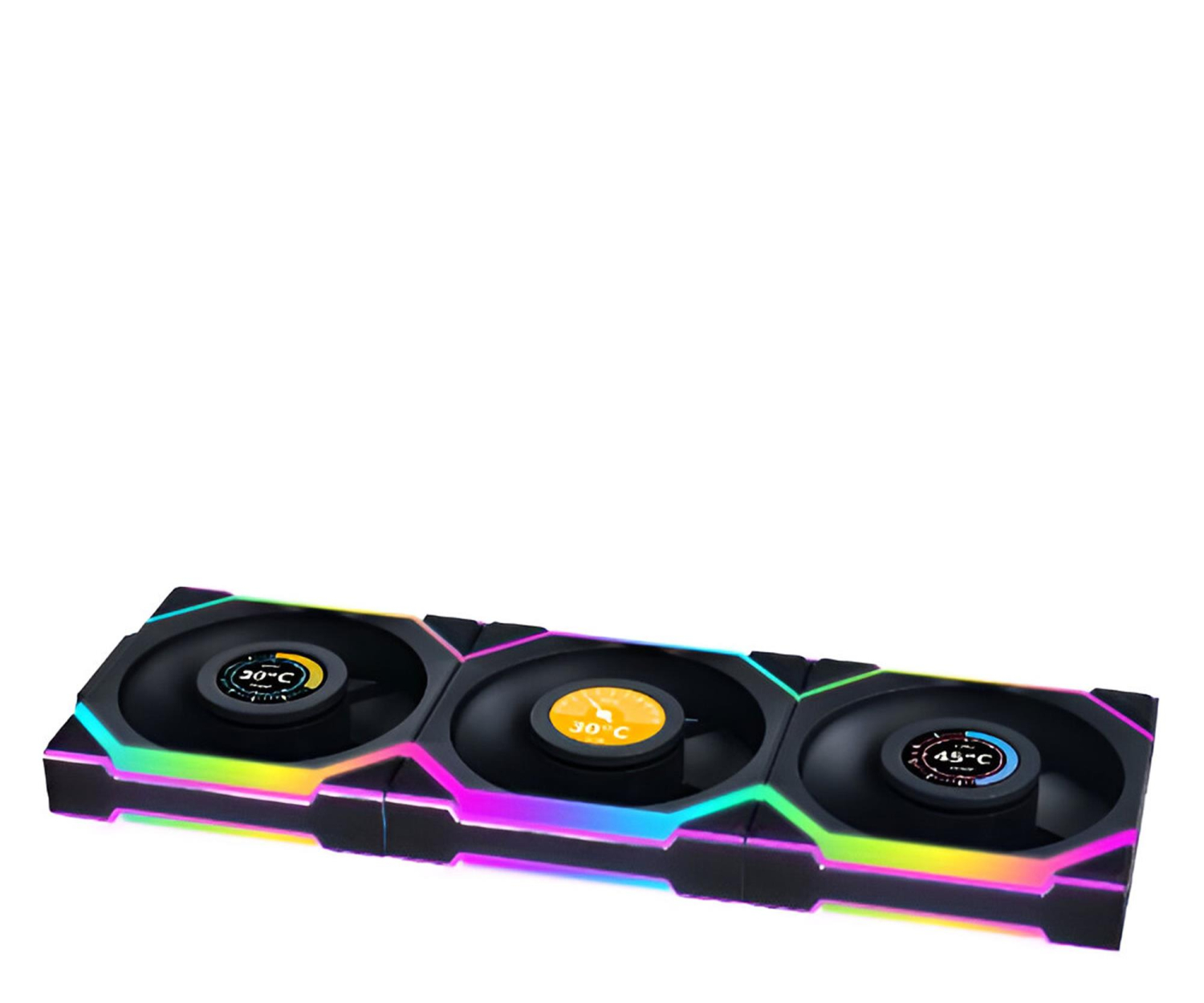 Lian Li Uni Fan SL Wireless 120 LCD Triple Pack 3x120mm