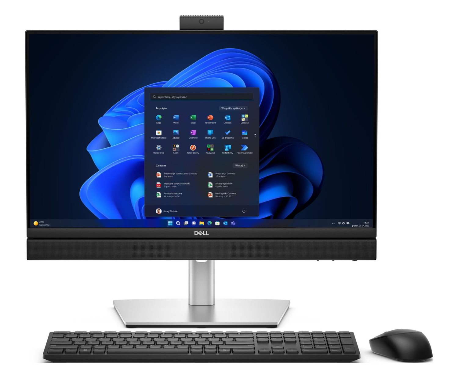 Dell Pro 24 All-in-One Ultra 5 245/16GB/512/W11P