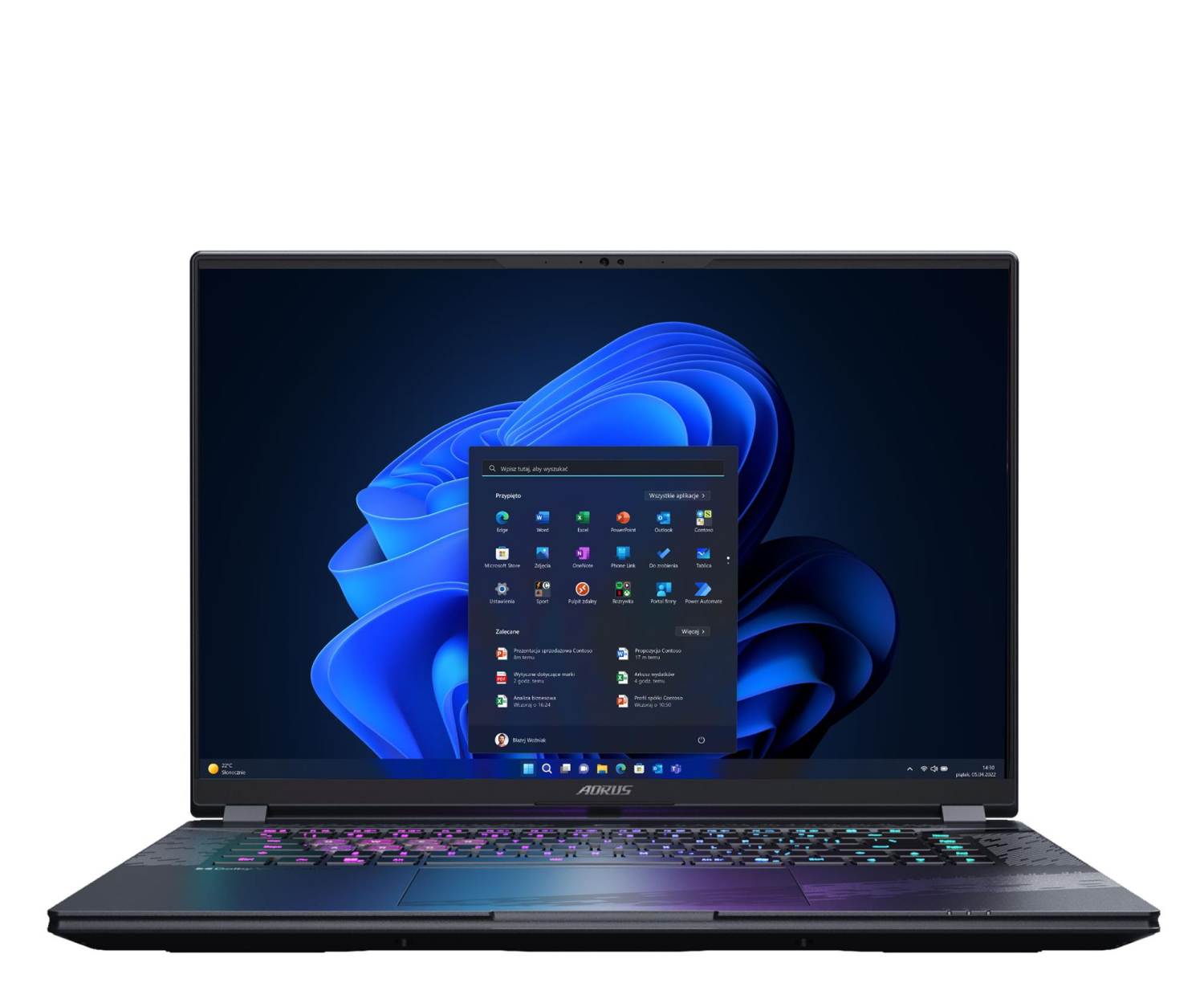 Gigabyte AORUS ELITE 16 Ultra 9 275HX/64GB/1TB+512/W11 RTX5070 165Hz