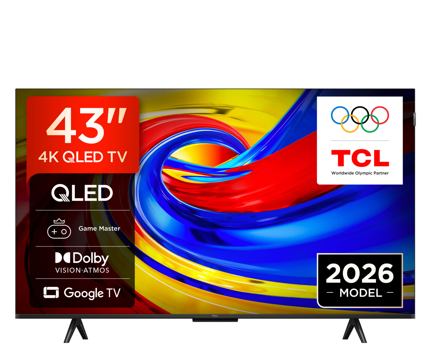 TCL 43P7L 43" QLED GoogleTV