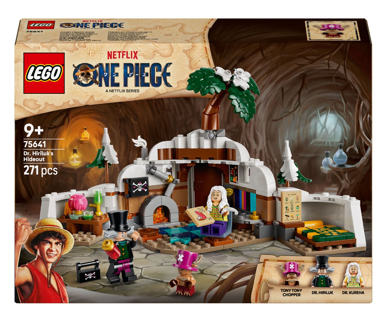 LEGO ONE PIECE 75641 Kryjówka Doktora Hiluluka