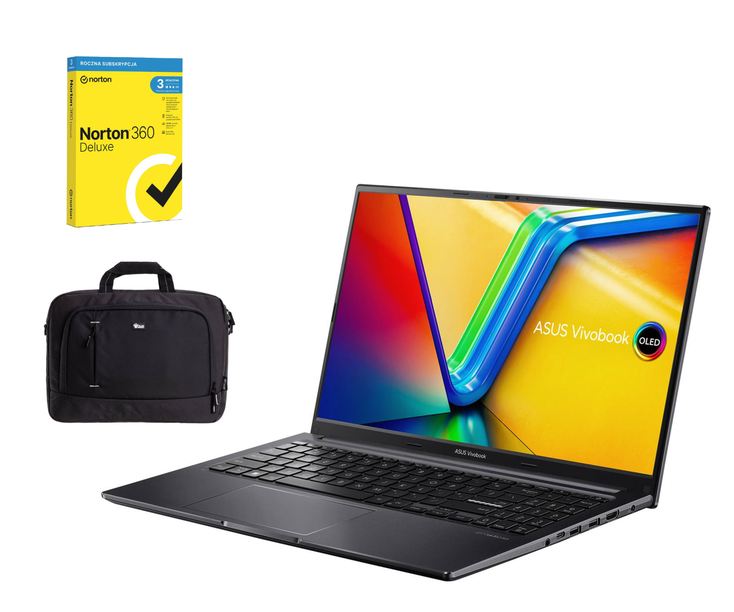 ASUS Vivobook 15 i5-13420H/16GB/512/Win11 OLED Zestaw