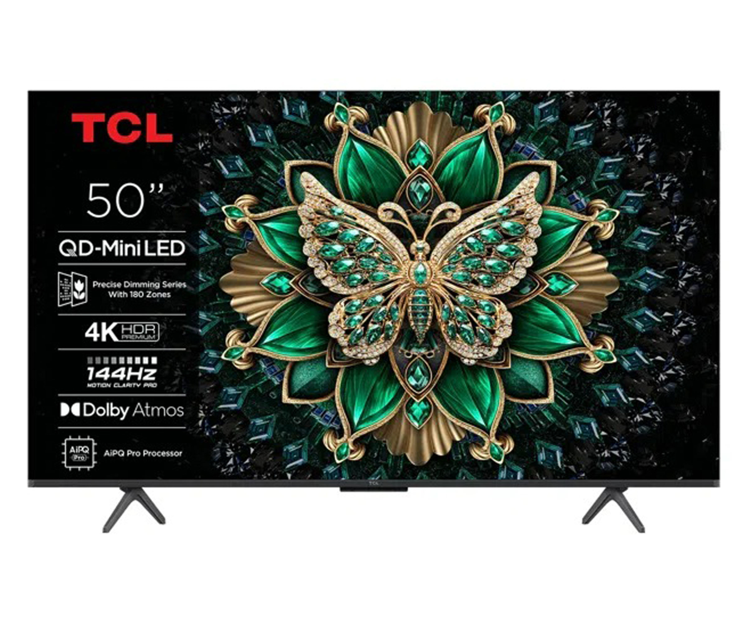 TCL 50Q6C 50" QD-Mini LED 4K 144Hz Google TV Dolby Vision IQ Dol