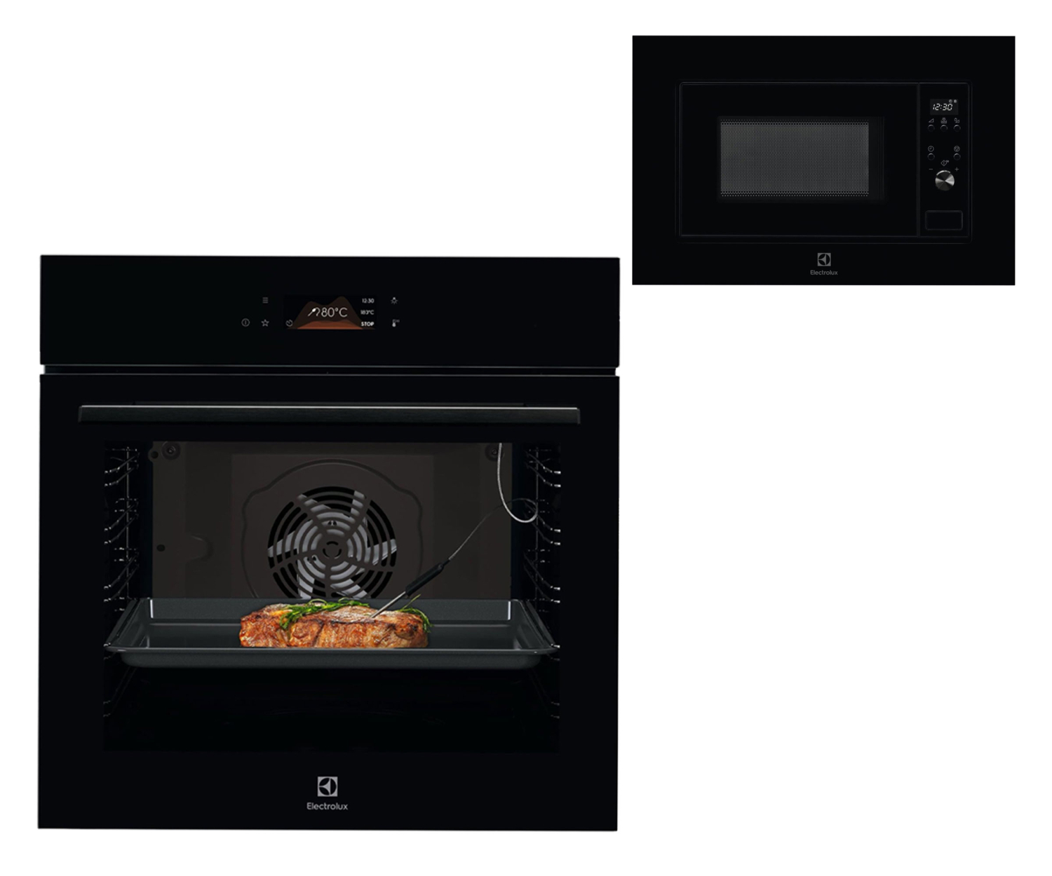 Electrolux ZESTAW Piekarnik LOD8C39Z+Kuchenka mikrofalowa LMS2203EMK