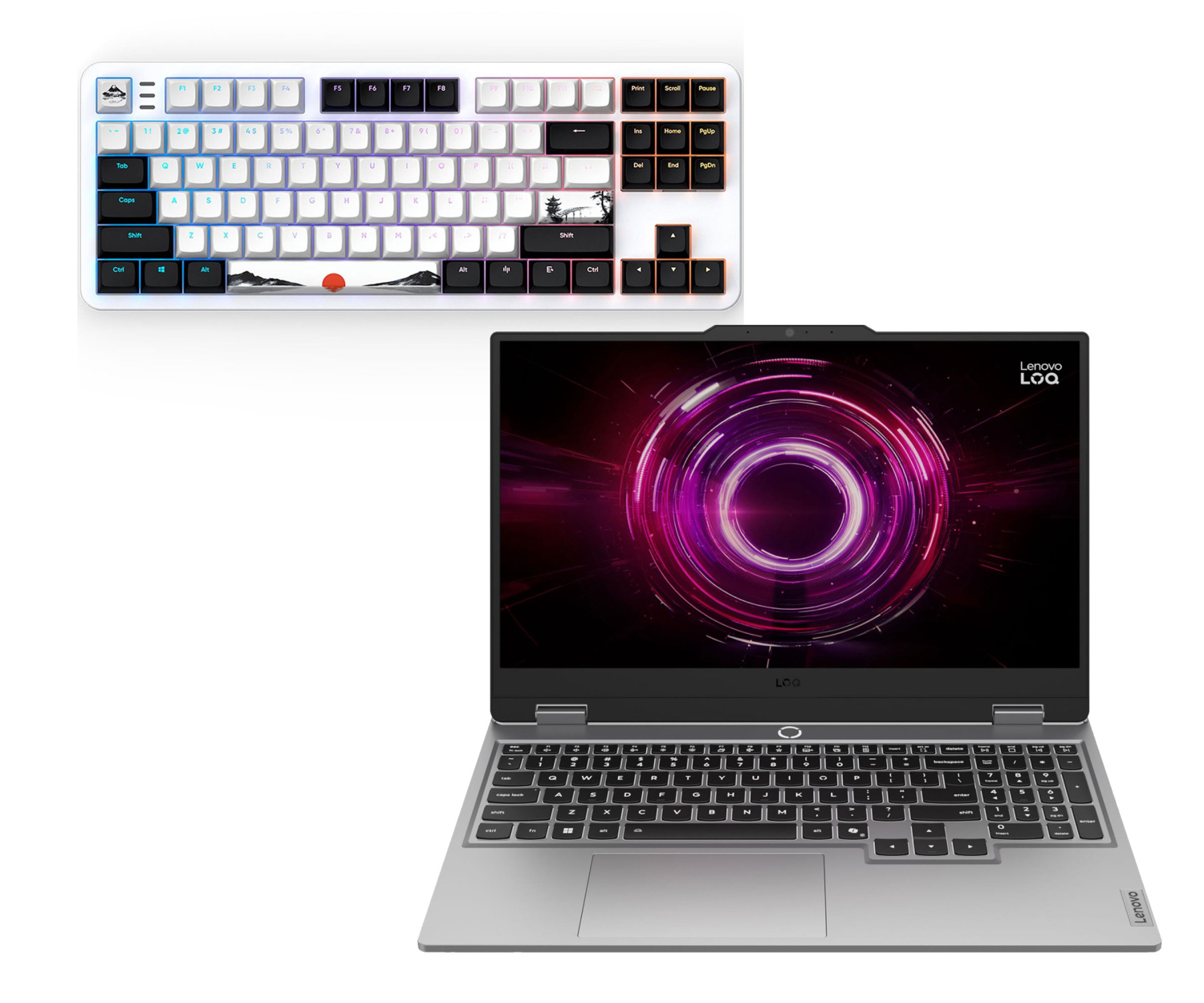 Lenovo LOQ 3-15 Ryzen 5-220/16GB/512 RTX5050 144Hz Zestaw
