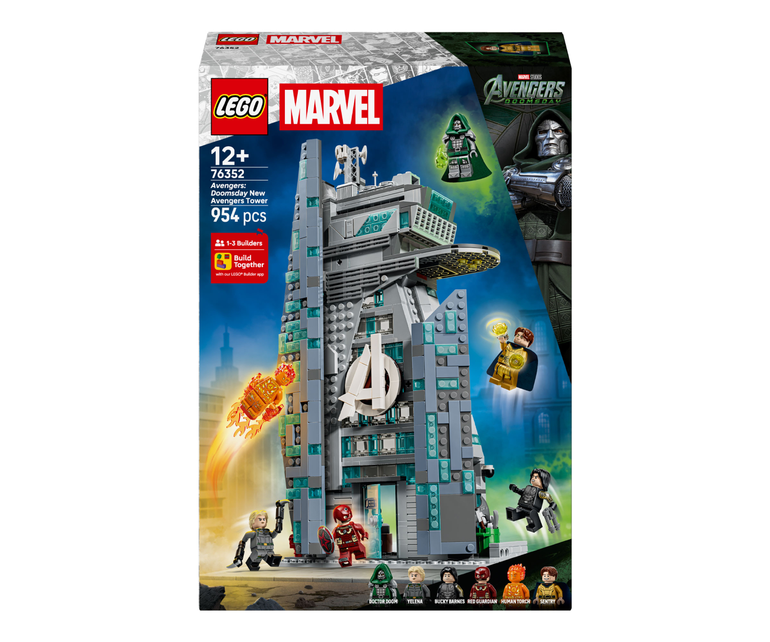 LEGO 76352 MARVEL Avengers: Doomsday Nowa Wieża Avengersów