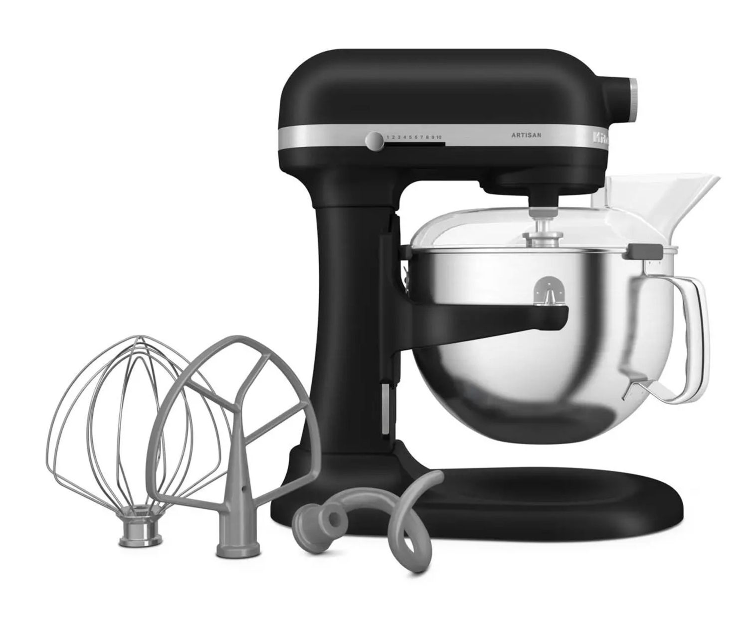 KitchenAid Robot kuchenny 5,6L Artisan 5KSM60SPXEBM czarny mat