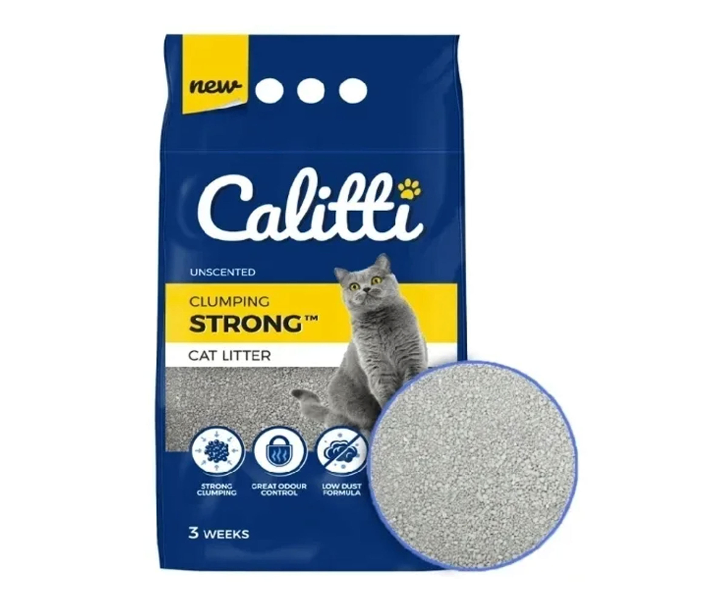 Calitti Strong żwirek beonitowy 10 l