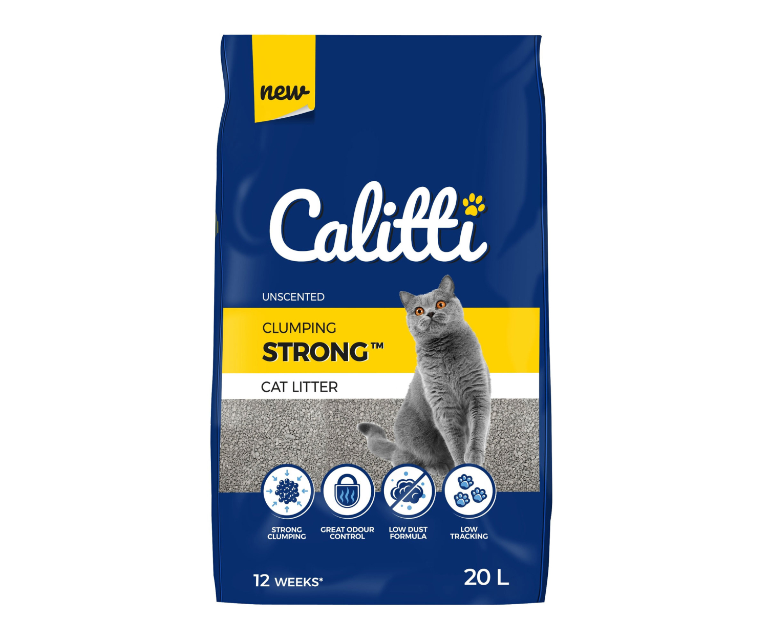 Calitti Strong żwirek beonitowy 20 l