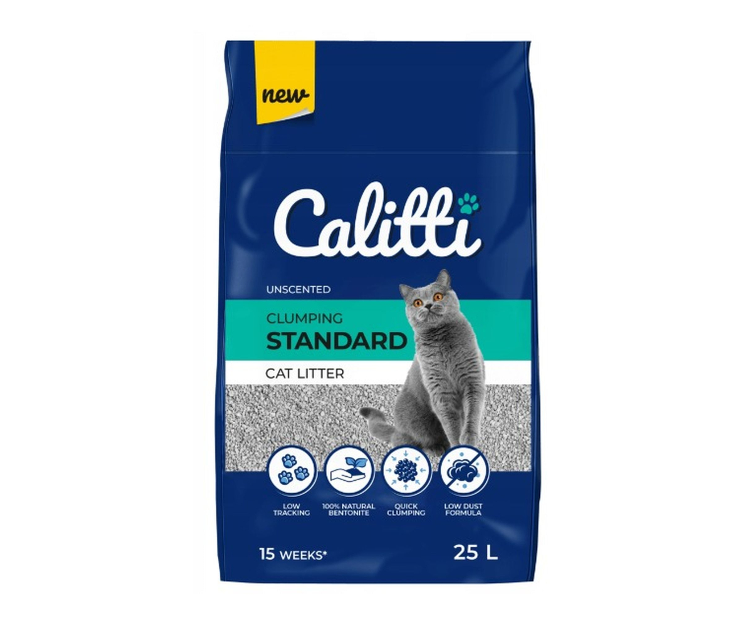 Calitti Standard żwirek beonitowy 25 l