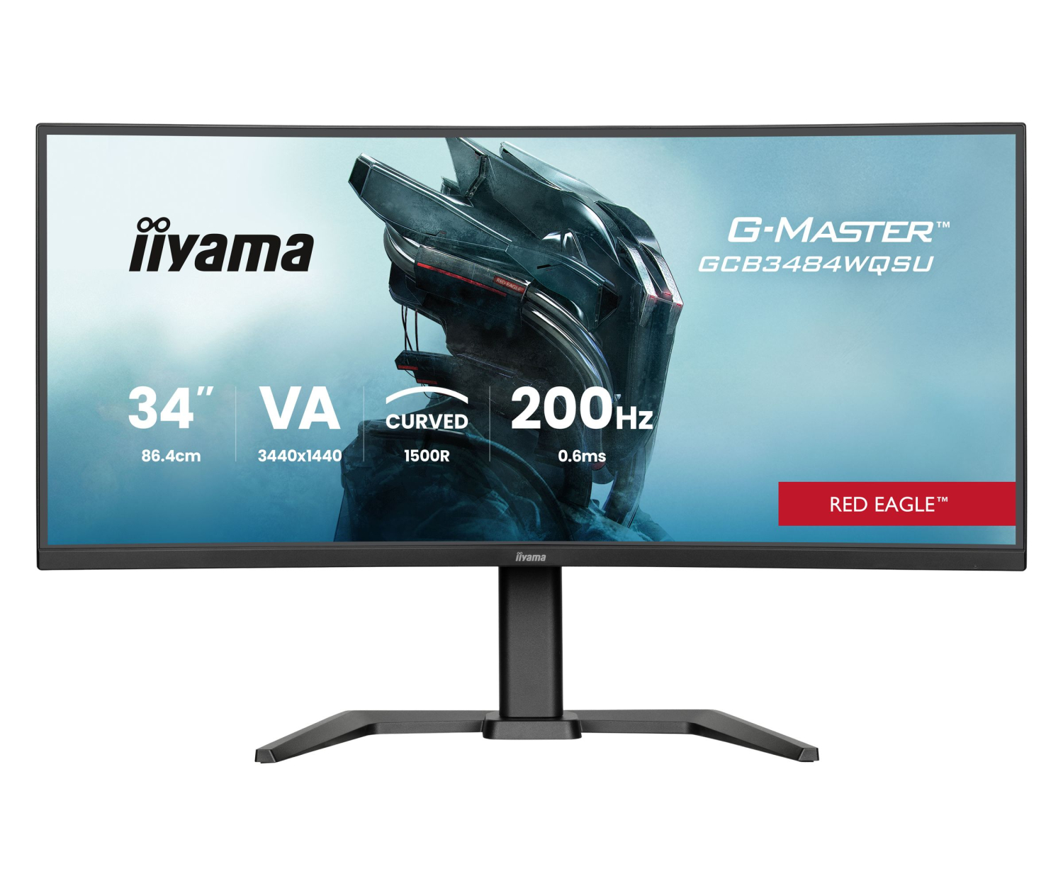 iiyama G-Master GCB3484WQSU-B2 Red Eagle Curved