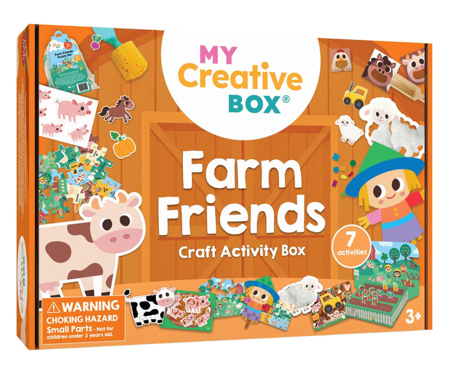 My Creative Box Zestaw kreatywny Farm Friends Activity Box