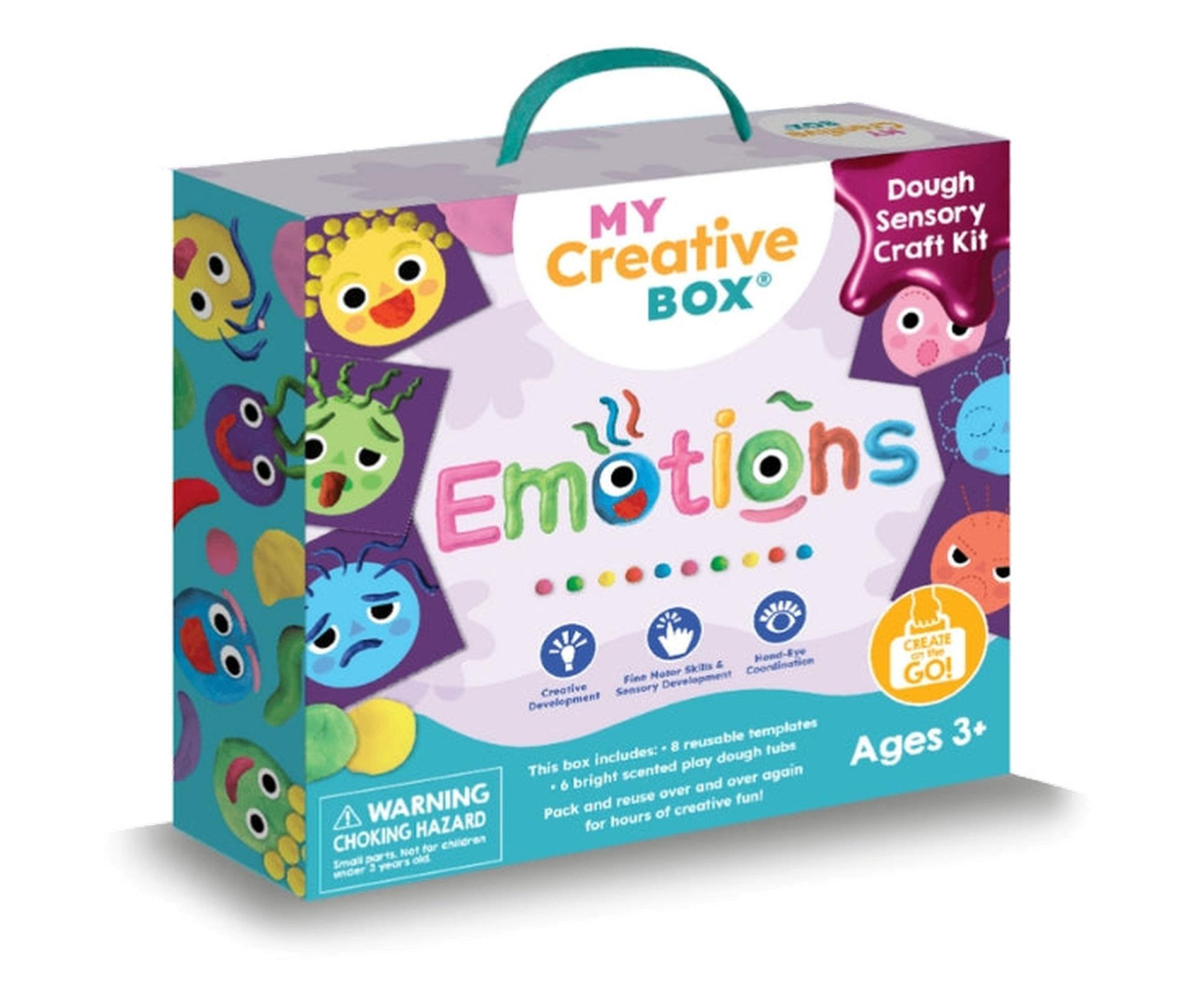 My Creative Box Zestaw kreatywny Emotions Dough Activity Box