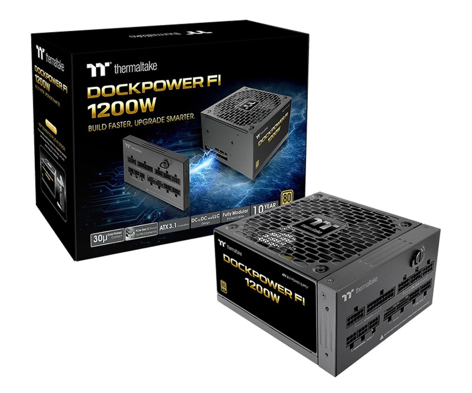 Thermaltake Dockpower FI 1200W 80 Plus Gold modular ATX3.1 Gen5