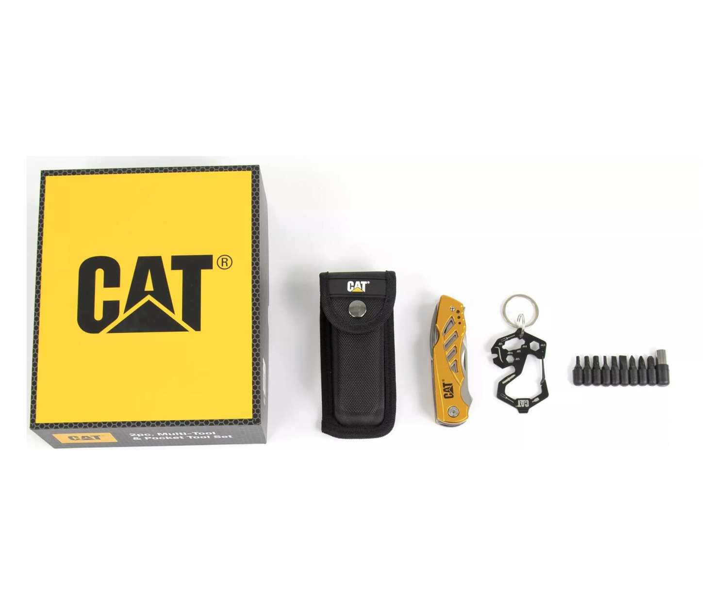Cat Zest. 3pcs double Multi-Tool with Bits