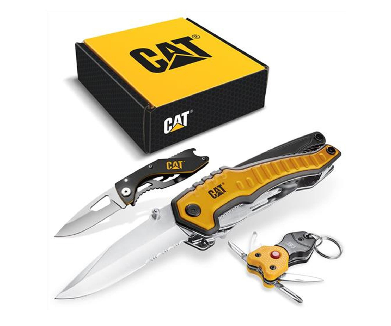 Cat Zest. XL 3pcs Multi-Tool, Knife and Keychain