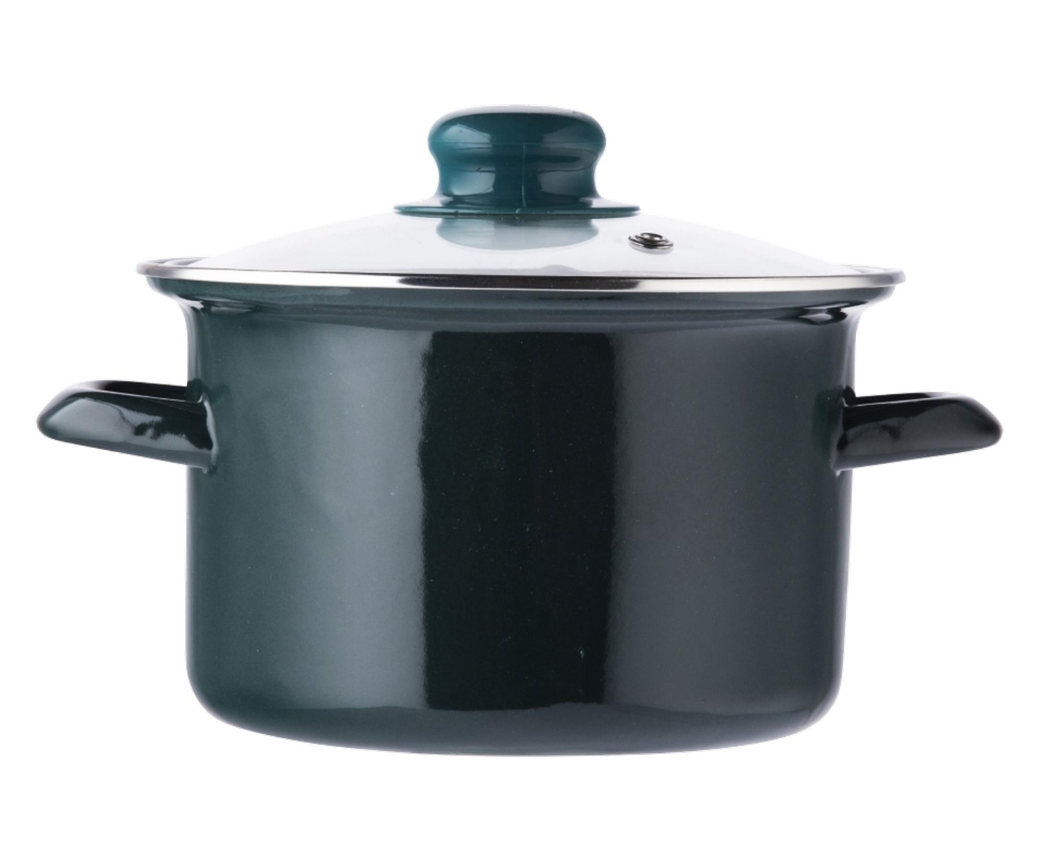 Altom Garnek emaliowany 18 cm 1,9 l pokrywka pinot indukcja