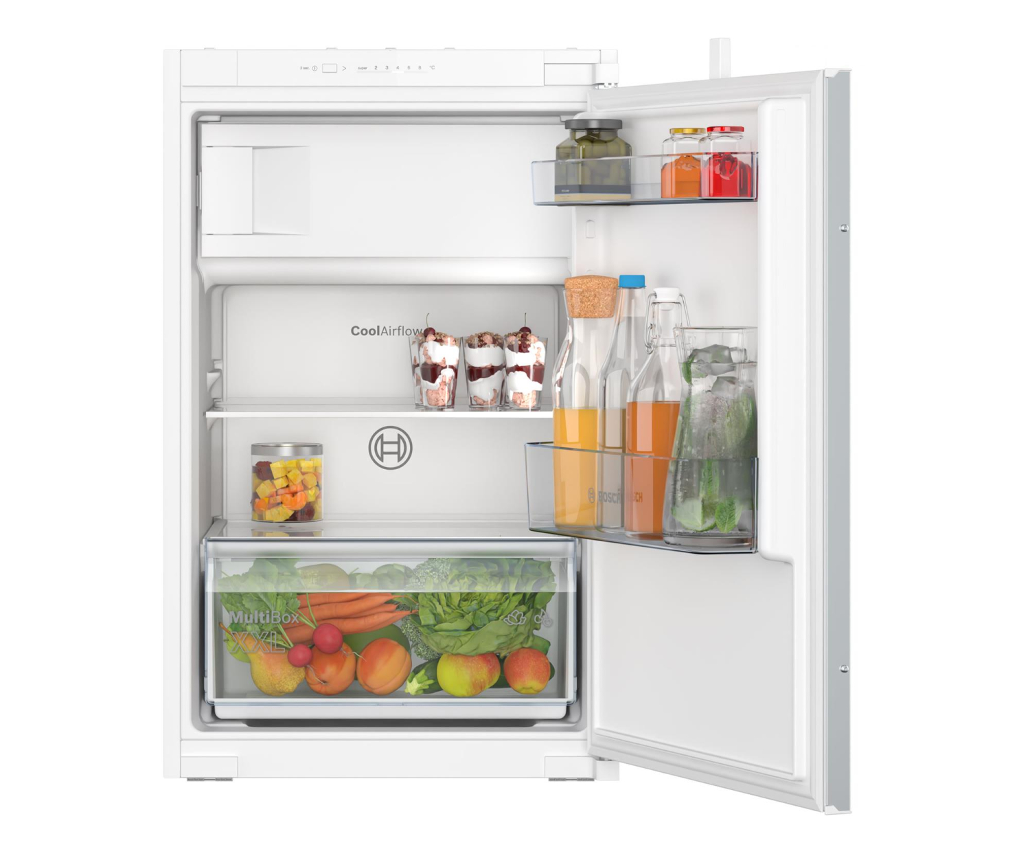 Bosch KIL22NSE0 87,4cm 35dB Zawiasy Ślizgowe 119L