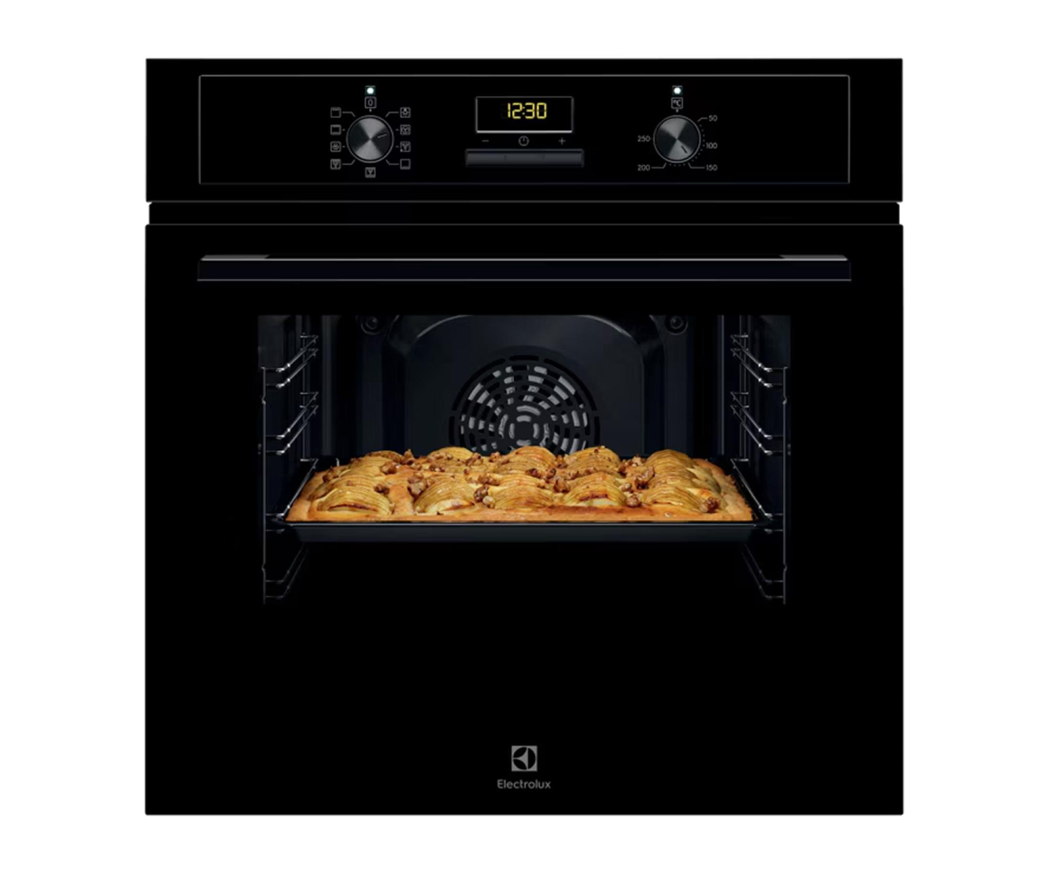 Piekarnik elektryczny Electrolux EOD3H50BK 72 l | termoobieg | grill | czyszczenie parowe | czarny