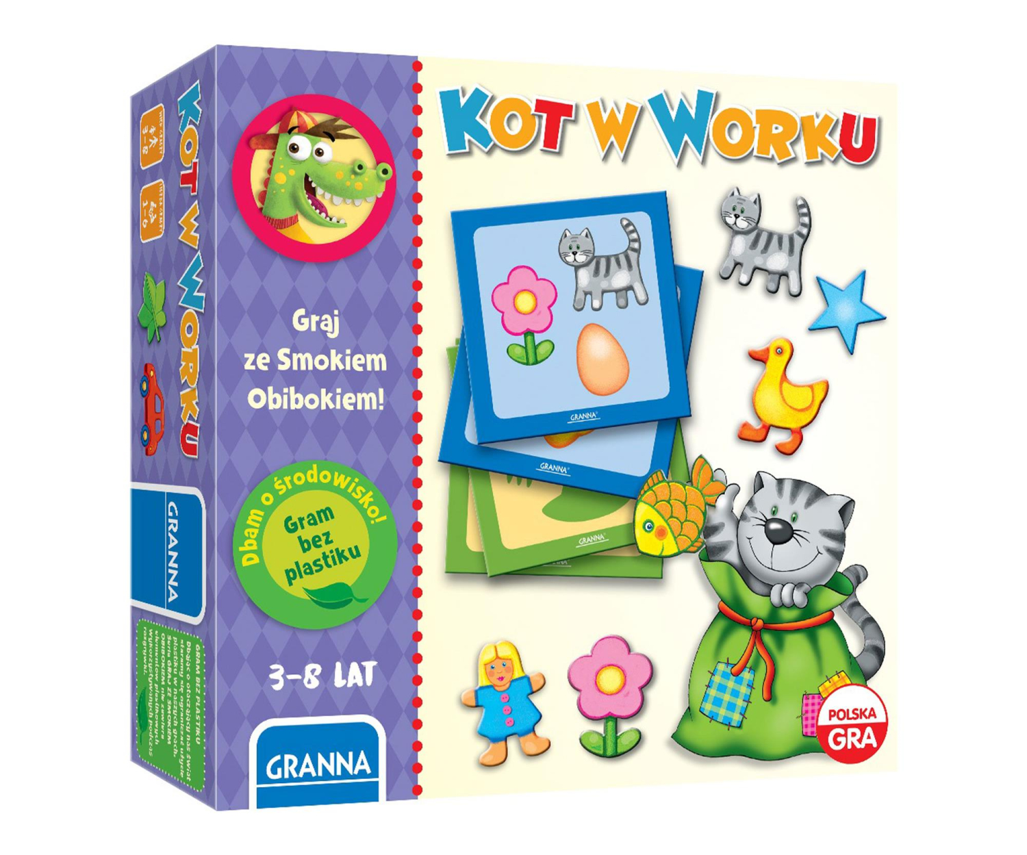 Granna Kot w worku