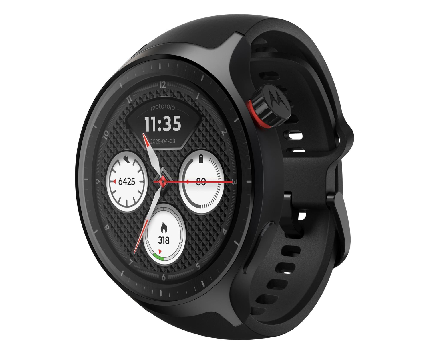 Motorola moto watch Volcanic Ash Silicone