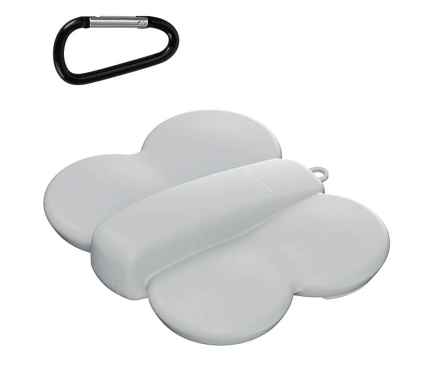 Sunnylife Etui Butterfly z karabińczykiem (szare) do DJI NEO