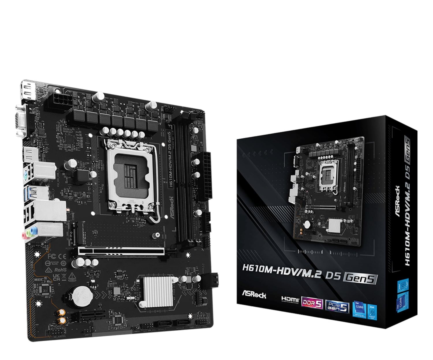 ASRock H610M-HDV/M.2 D5 GEN5