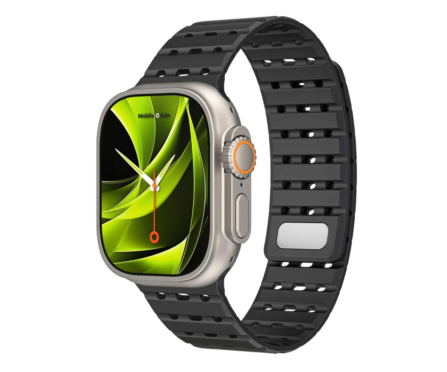 Mobile Origin Magnetic Strapblack Apple Watch 49mm/46mm/45mm/44mm
