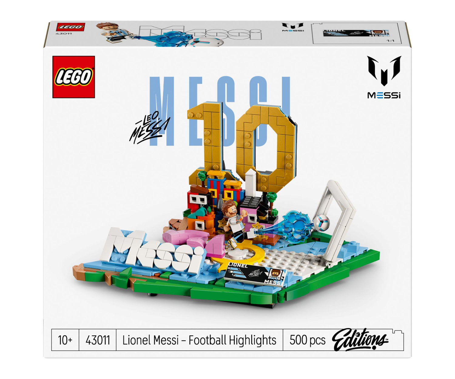 LEGO Editions 43011 - Lionel Messi - piłkarskie momenty