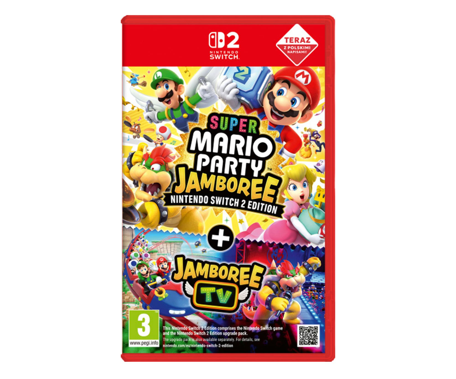 Gra Switch 2 NINTENDO Super Mario Party Jamboree Edition + TV