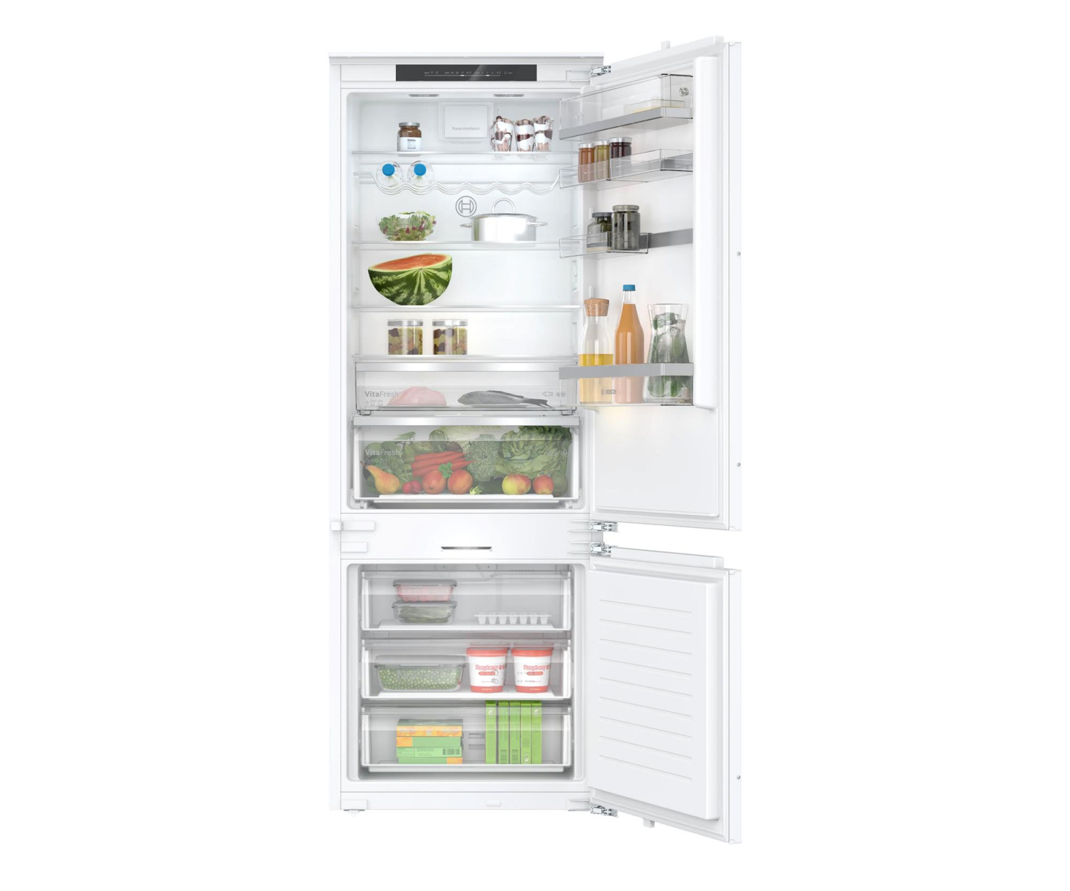 Bosch KBN96ADD0 No Frost 193,5cm 33dB Zawiasy Nożycowe 382L